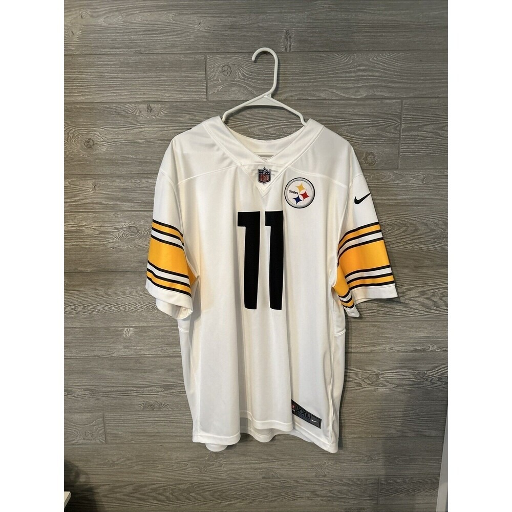 Nike Chase Claypool Pittsburgh Steelers #11 Color Rush Jersey Mens Size 2XL